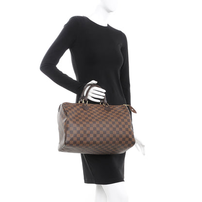 Louis Vuitton Damier Ebene Speedy 35 2 of 17