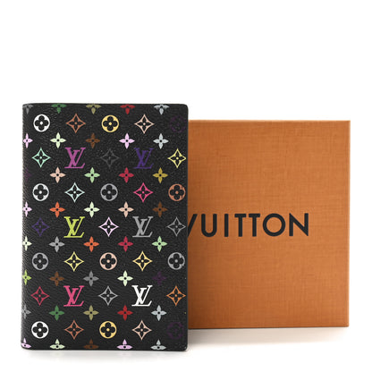 Louis Vuitton LV X TM Monogram Multicolor Passport Cover Black 7 of 7