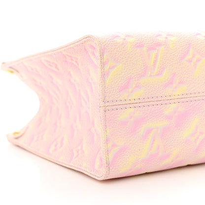 Louis Vuitton Empreinte Monogram Summer Stardust Onthego PM Pink 8 of 9