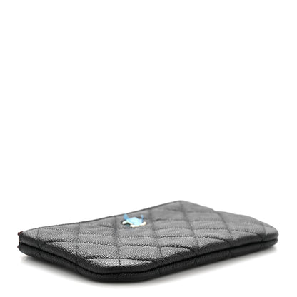 Chanel Caviar Quilted Small Pouch Black 4 of 8