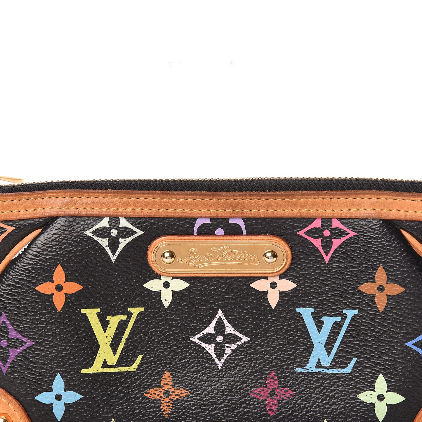 Monogram Multicolor Pochette Milla MM Black