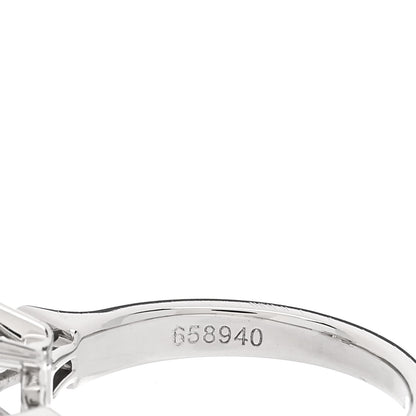 Harry Winston Platinum Diamond 1.27ct Emerald Cut Tapered Baguette Engagement Ring 47 4 6 of 7