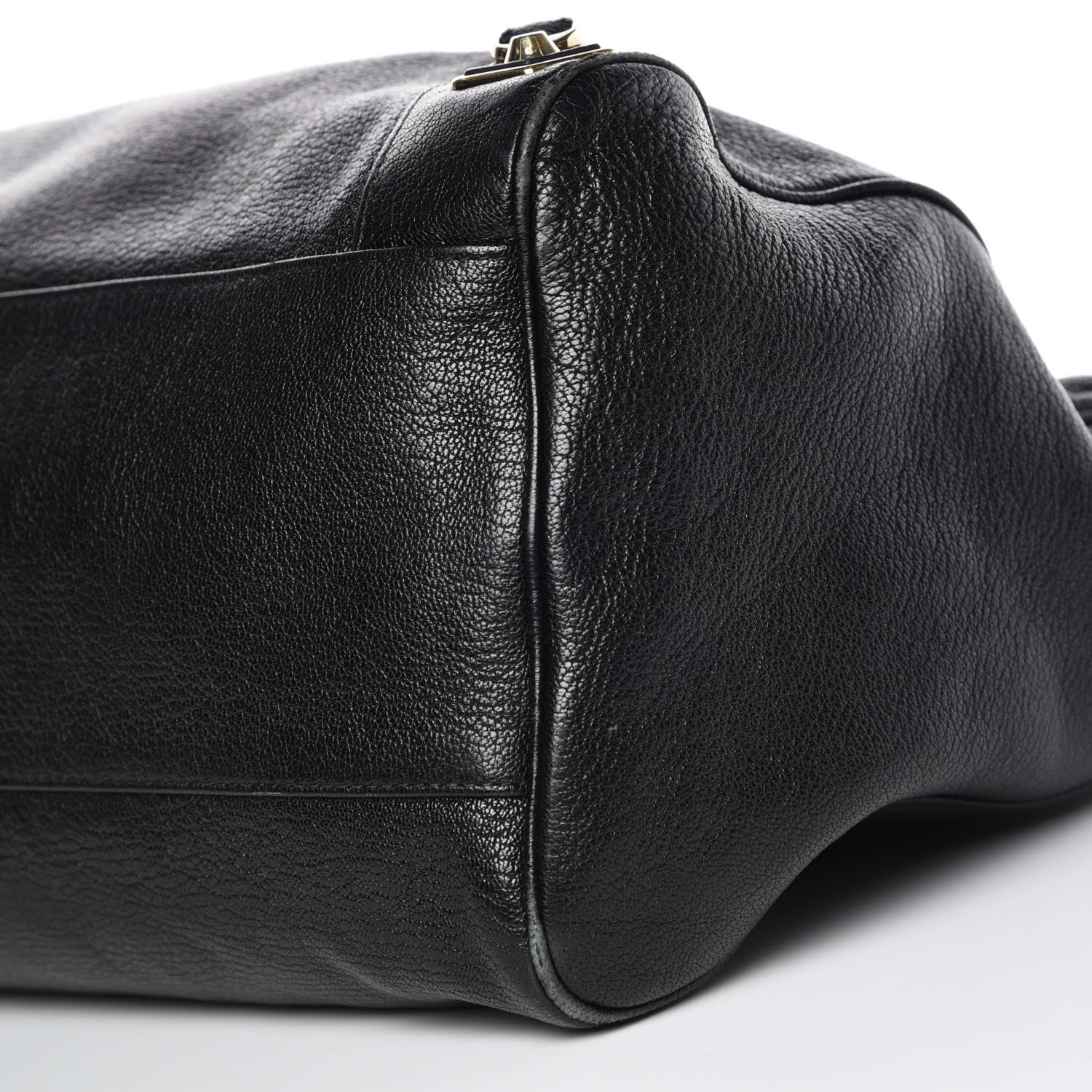 Balenciaga Chevre Gold Metallic Edge Hardware Velo Black 6 of 20