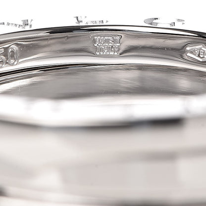 Bulgari 18K White Gold B.Zero1 Two-Band Ring 50 5.25 6 of 7