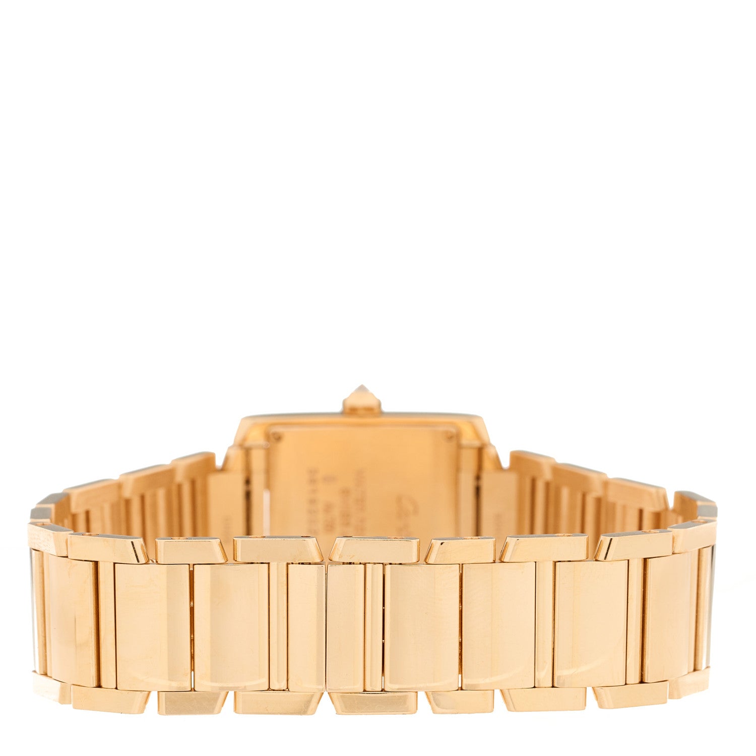 Cartier 18K Pink Gold Diamond Bezel 25mm Tank Francaise Quartz Watch 3 of 5