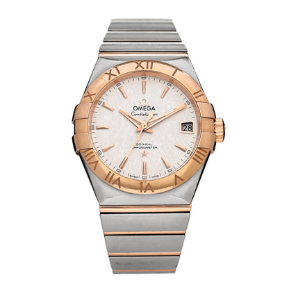 Omega Stainless Steel 18K Red Gold 38mm Constellation Co-Axial Chronometer Automatic Watch 123.20.38.21.02.007 1 of 5