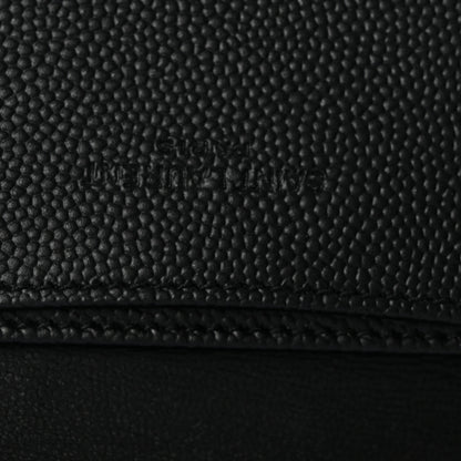 Saint Laurent Grain De Poudre Business Card Case Black 6 of 8