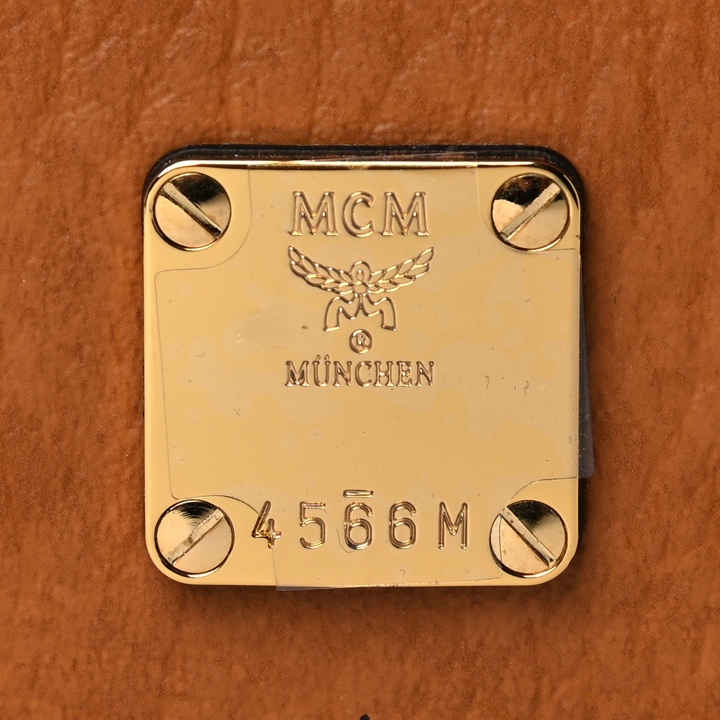 Visetos Medium Boston Bag Cognac
