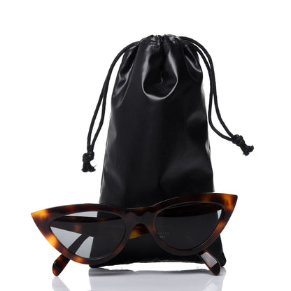 Celine Acetate Cat Eye Sunglasses CL4019IN Tortoise 7 of 7