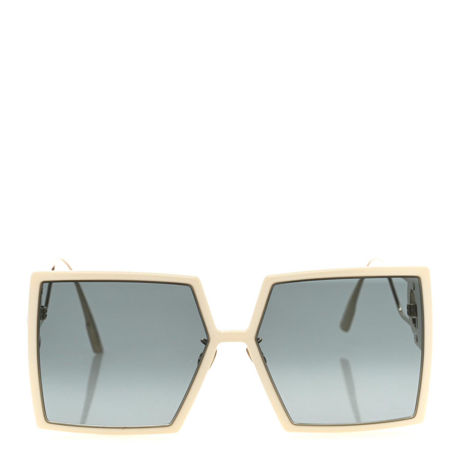 Christian Dior Square 30 Montaigne SU Sunglasses White 2 of 7