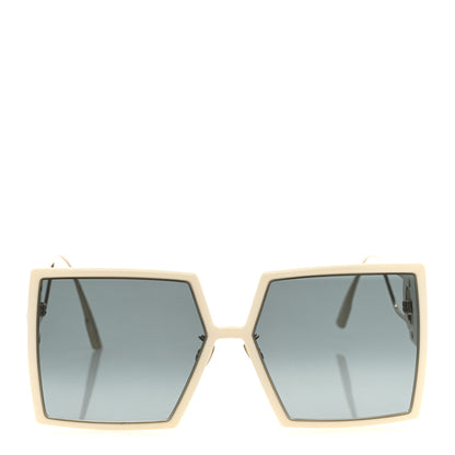Christian Dior Square 30 Montaigne SU Sunglasses White 2 of 7