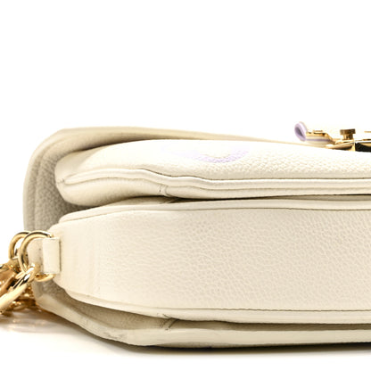 Louis Vuitton Empreinte Monogram Giant Pochette Metis East West Latte Bubble Tea 8 of 10