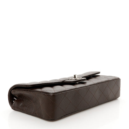 Chanel Caviar Quilted East West Flap Dark Brown 7 of 21
