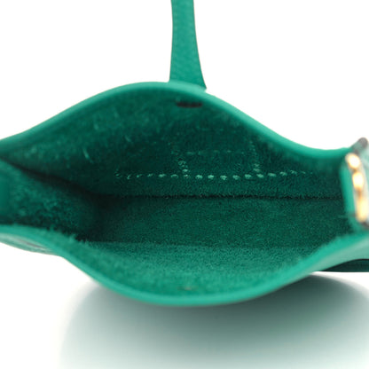 Hermes Taurillon Clemence Evelyne TPM Vert Verone 5 of 9