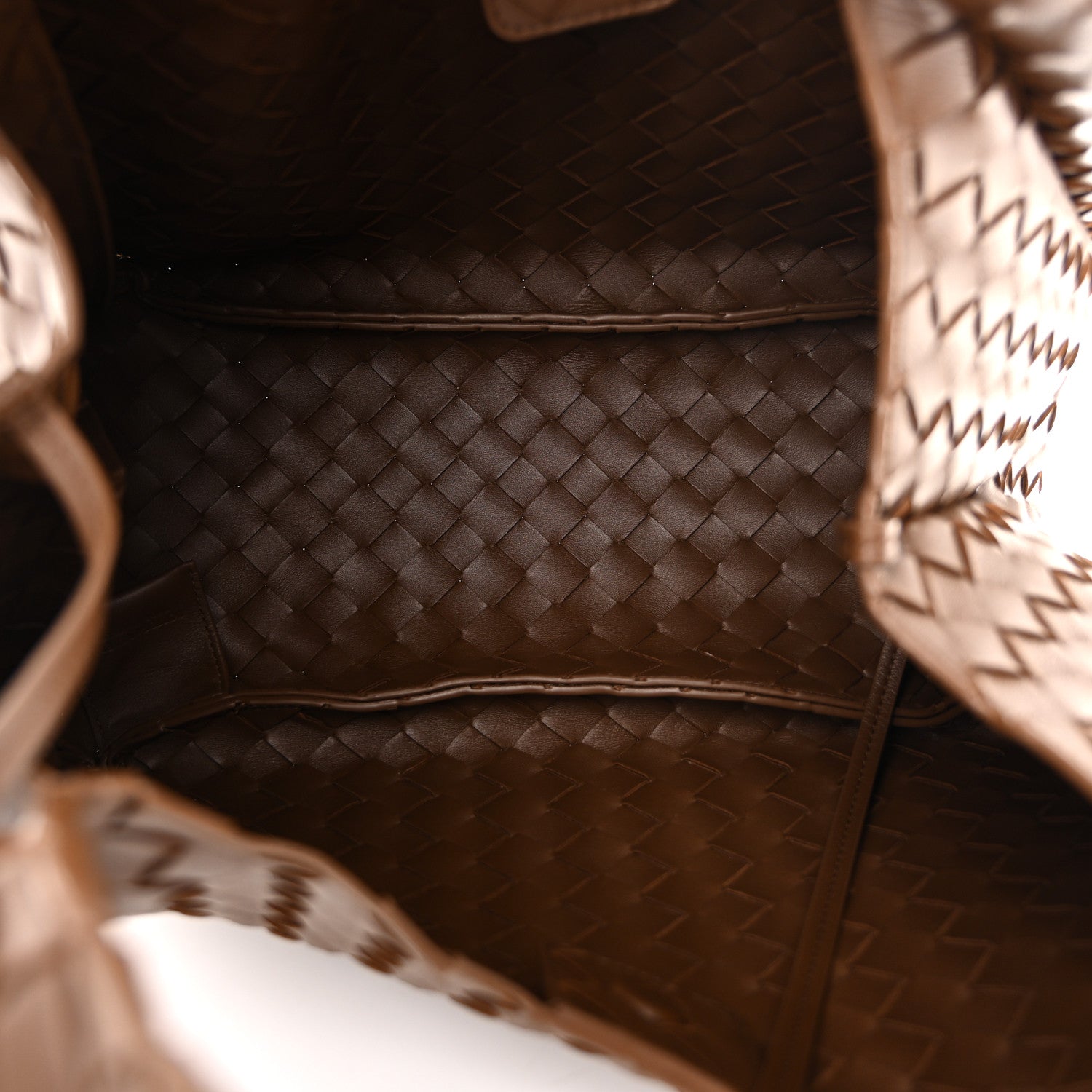 Bottega Veneta Intrecciato Medium Campana Shoulder Bag Tannin 5 of 9