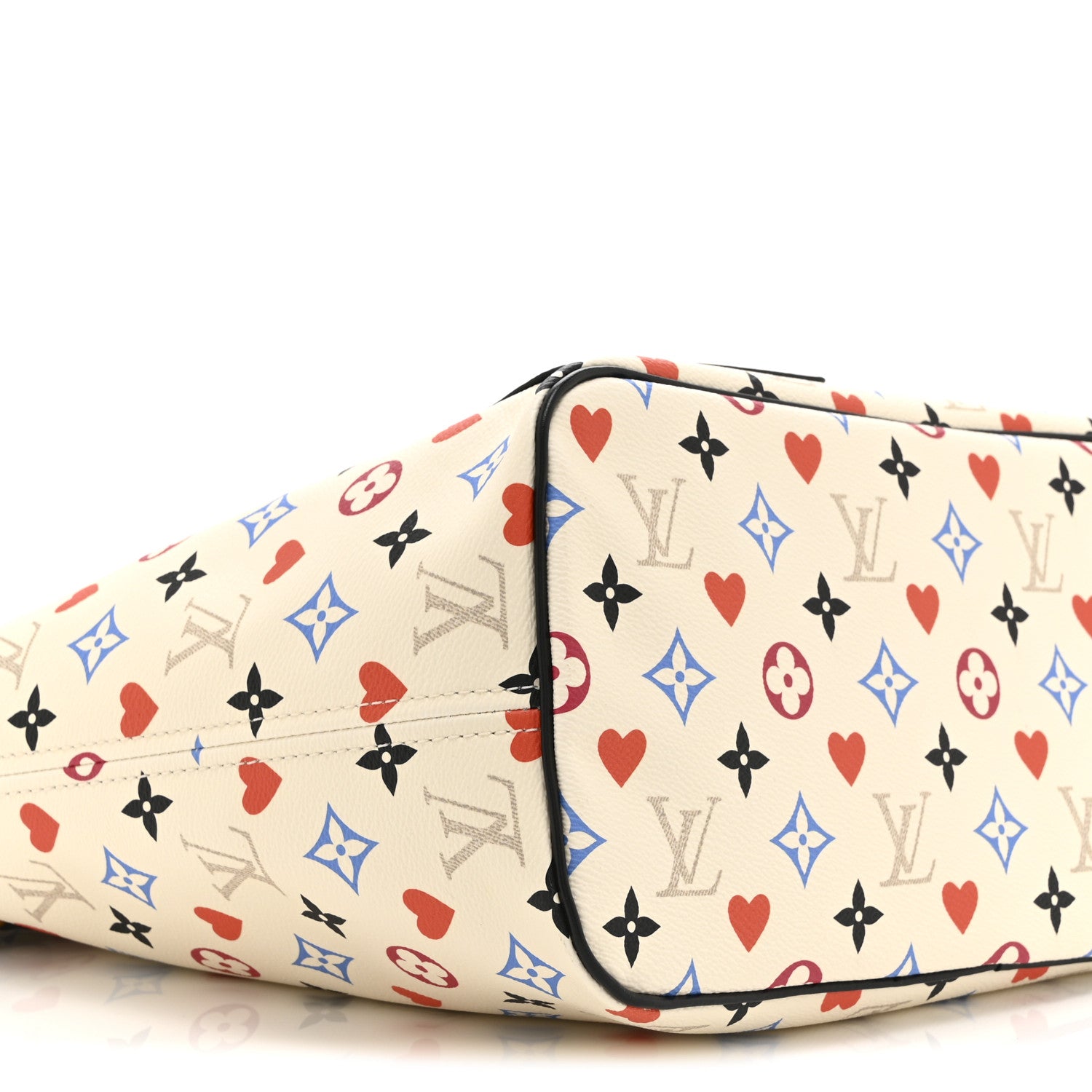 Louis Vuitton Game On Neverfull MM White 9 of 10