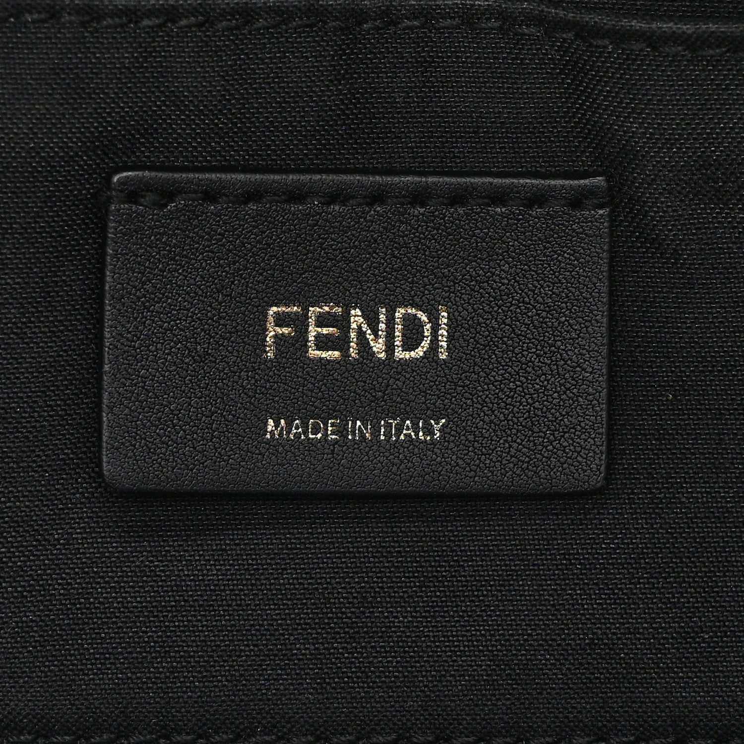 Fendi Vitello Century F is Fendi Bi-Color FF 1974 Embossed Camera Case Maya Black 6 of 11