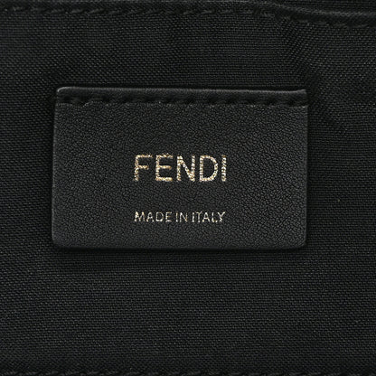 Fendi Vitello Century F is Fendi Bi-Color FF 1974 Embossed Camera Case Maya Black 6 of 11