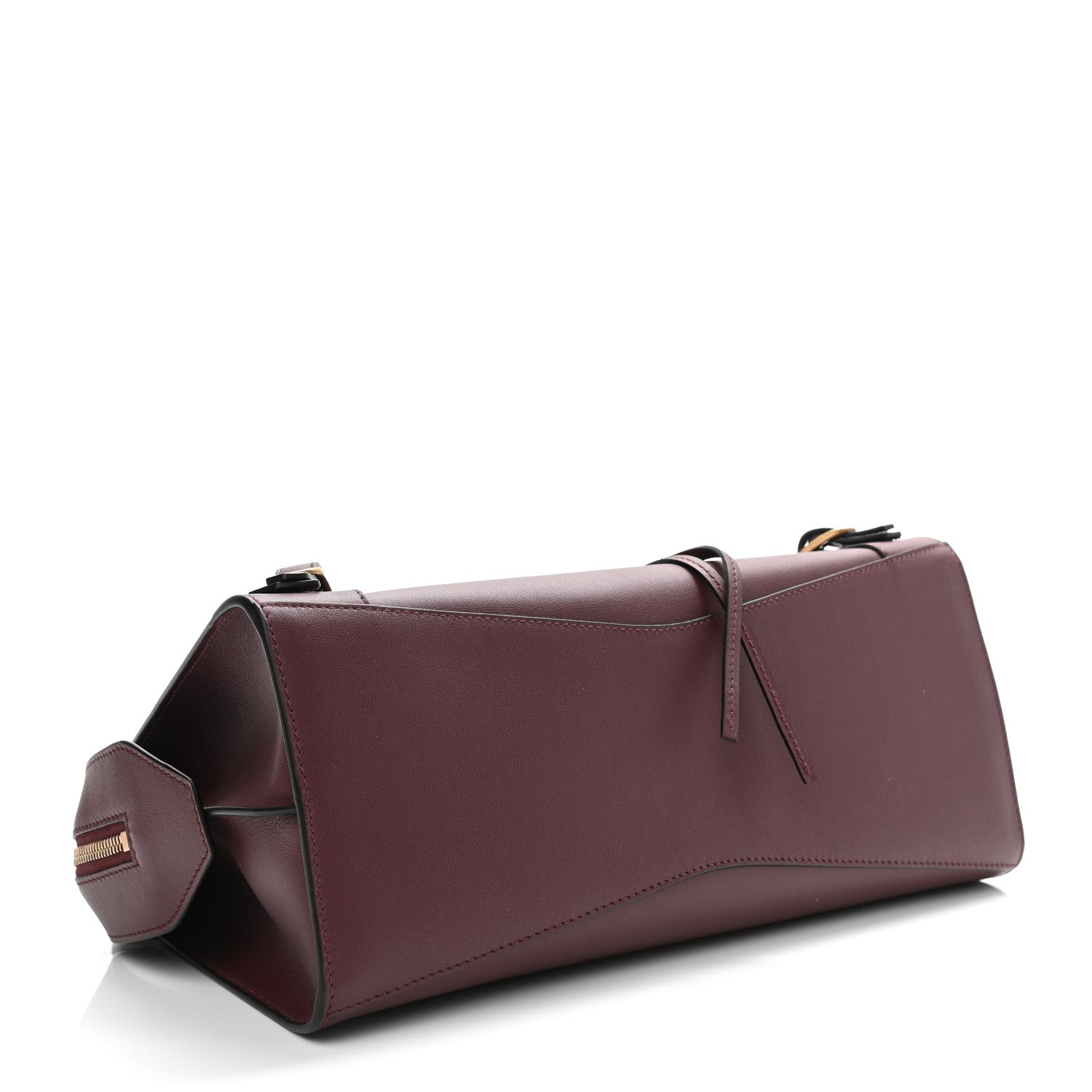 Balenciaga Smooth Calfskin Brass Hardware Neo Classic S City Burgundy 4 of 10