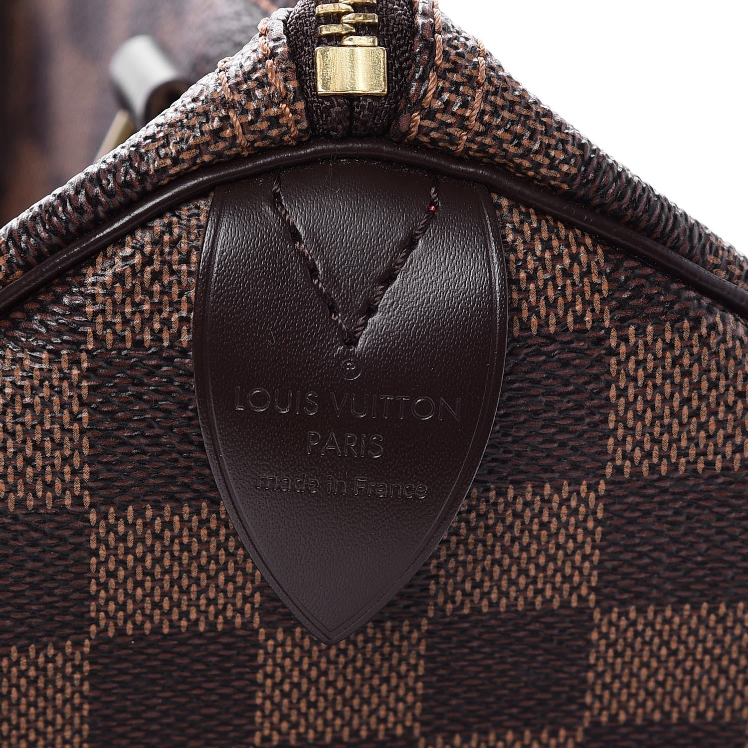 Louis Vuitton Damier Ebene Speedy 30 5 of 7