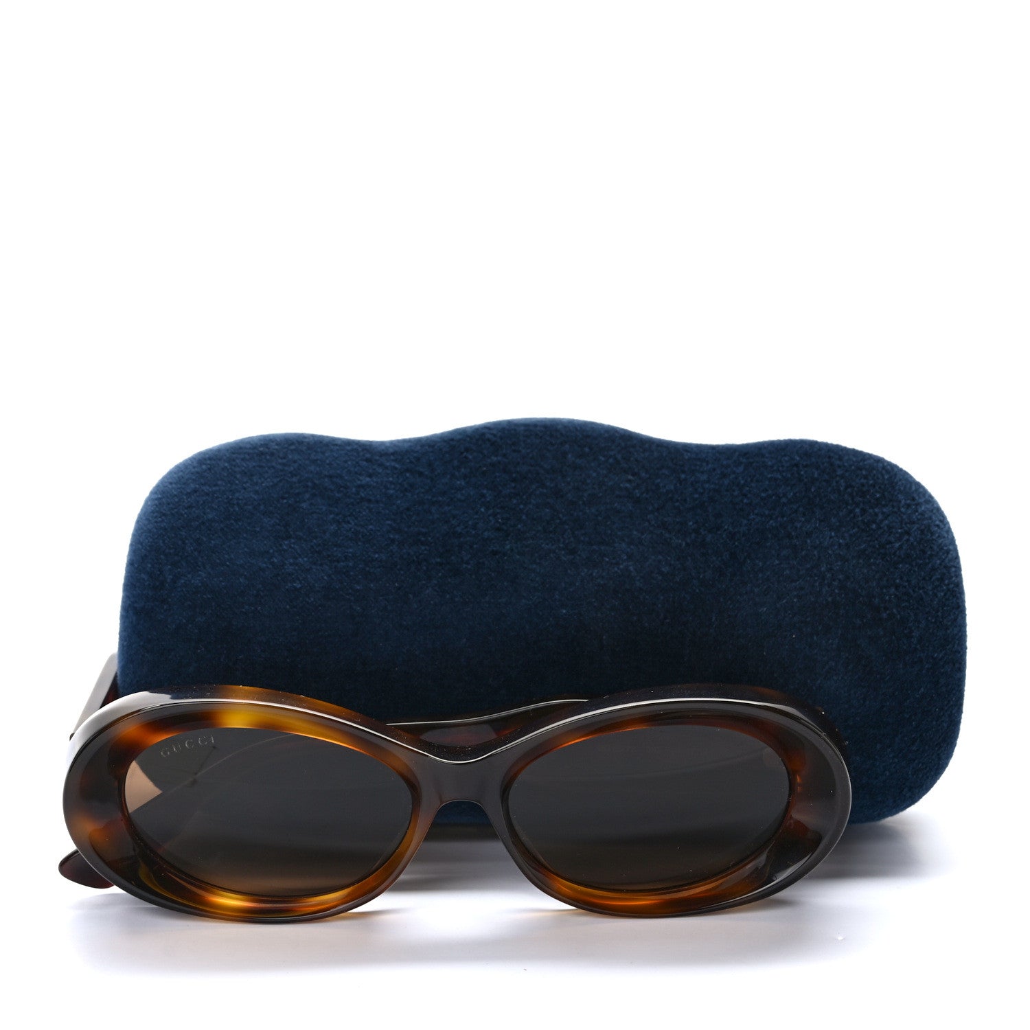 Gucci Acetate Oval Frame GG1527S Sunglasses Tortoise 8 of 8
