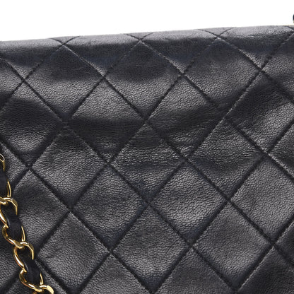 Chanel Lambskin Quilted Mini Square Flap Bag Black 14 of 17