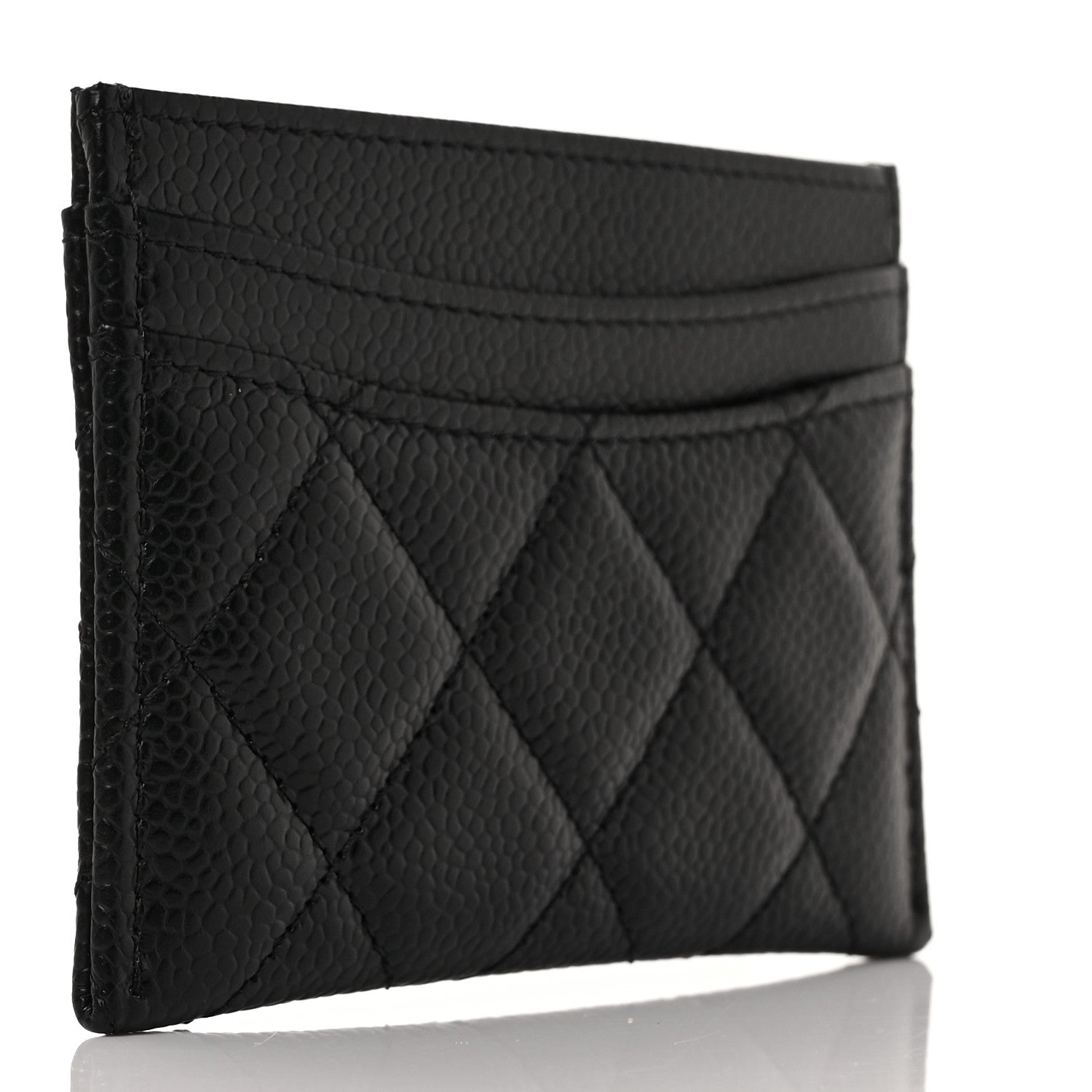 Chanel Caviar Quilted Card Holder Black 3 of 11