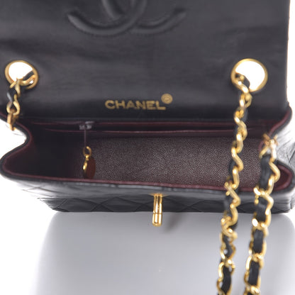 Chanel Lambskin Quilted Mini Square Flap Black 5 of 11