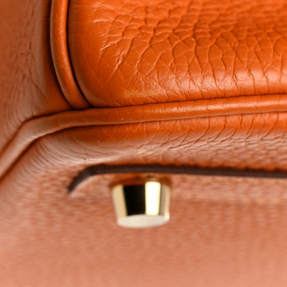 Hermes Taurillon Clemence Birkin 30 Abricot 11 of 20