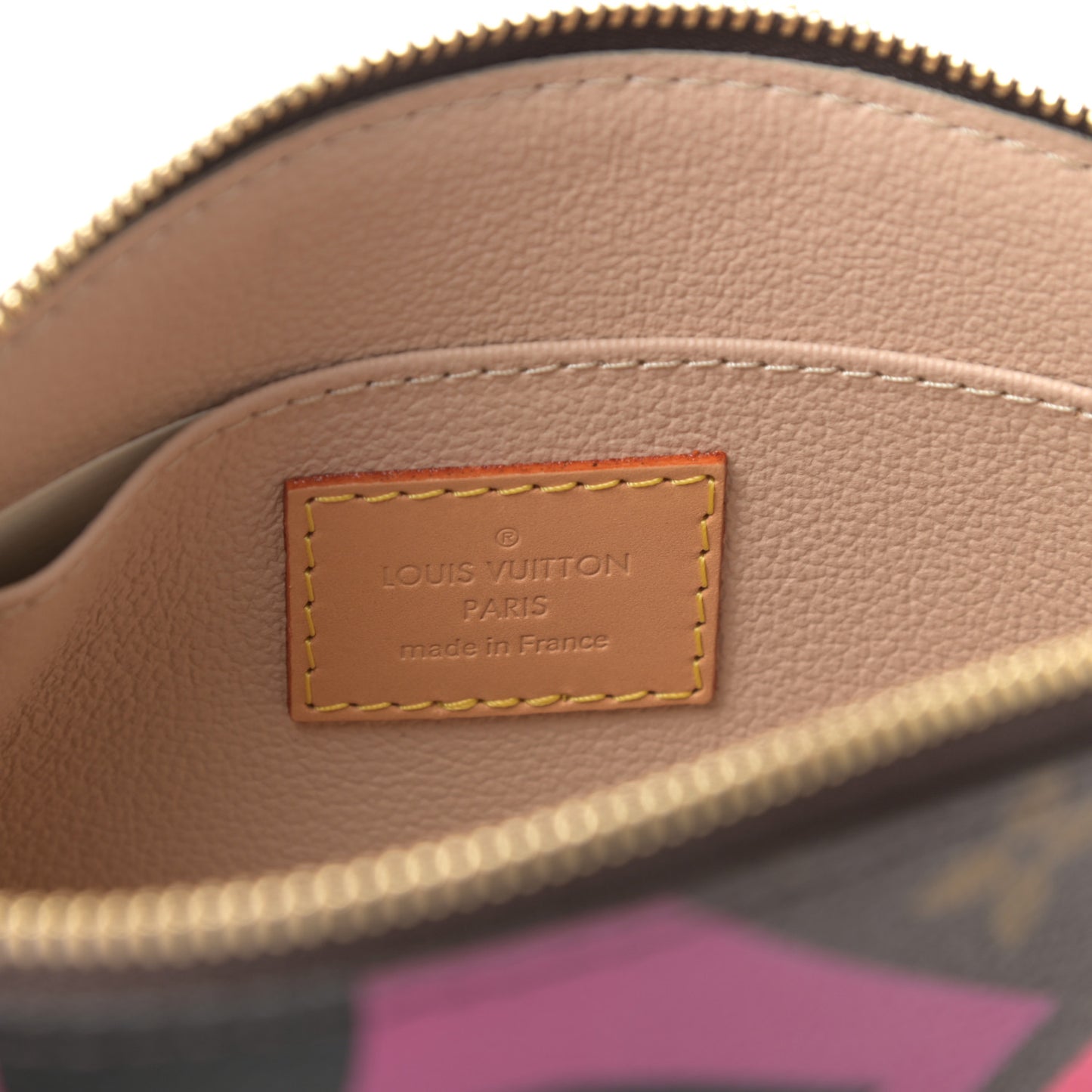 Monogram Game On Cosmetic Pouch