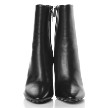 Saint Laurent Nappa Vendome Loulou Ankle Zip Boot 38 Black 2 of 10