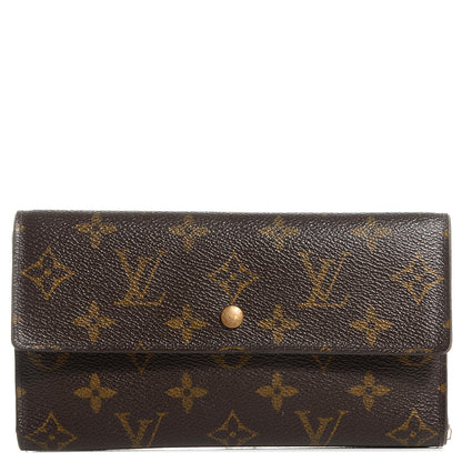 Louis Vuitton Monogram Porte Tresor International Wallet 1 of 7