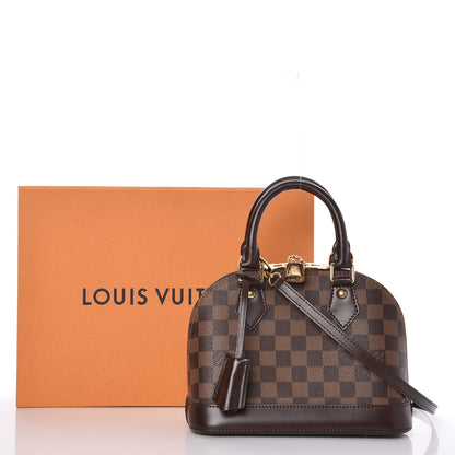 Louis Vuitton Damier Ebene Alma BB 7 of 7