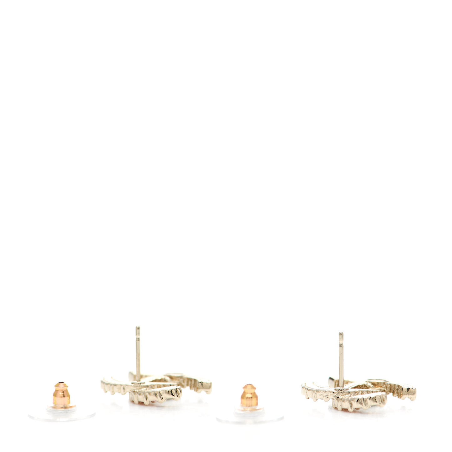 Crystal Over The Rainbow CC Earrings Gold Multicolor