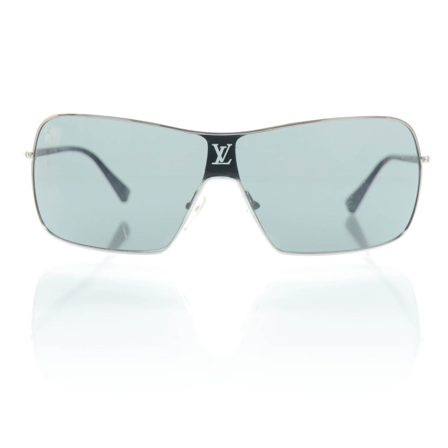 Conspiration Mask Sunglasses Silver