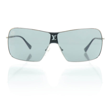Louis Vuitton Conspiration Mask Sunglasses Silver 2 of 8