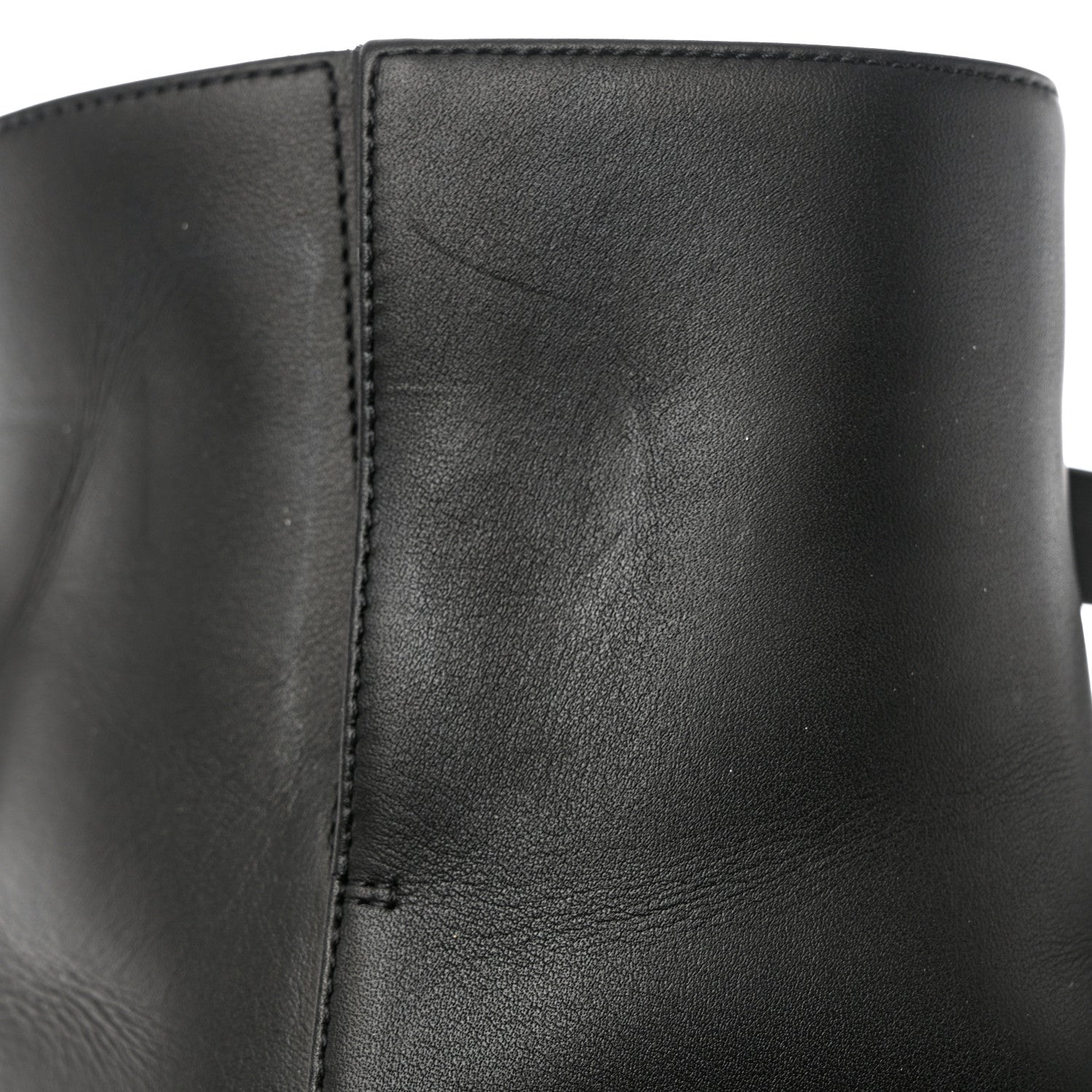 Hermes Calfskin Saint Germain Ankle Boots 38 Black 10 of 14