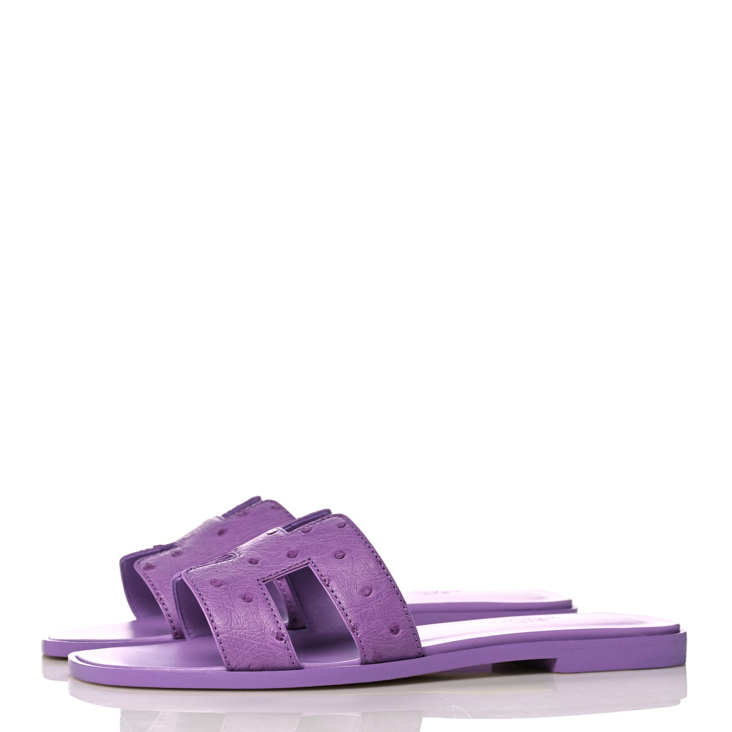 Ostrich Oran Sandals 36 Violet