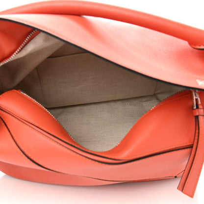 Loewe Calfskin Medium Puzzle Bag Coral 5 of 10