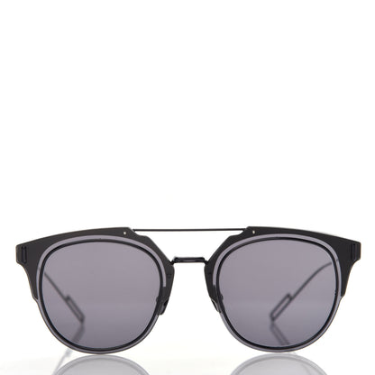 Christian Dior Mirrored So Real Sunglasses Matte Black 2 of 5