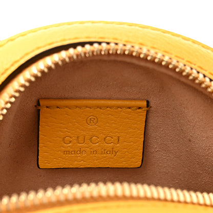 Gucci GG Supreme Monogram Flora Web Mini Ophidia Round Shoulder Bag Beige Multicolor Crop 6 of 11