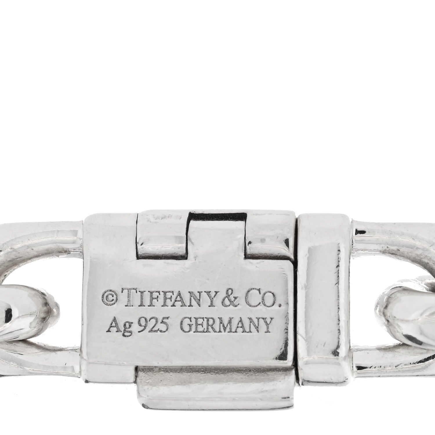 Tiffany Sterling Silver 1837 Makers ID Chain Bracelet 3 of 4