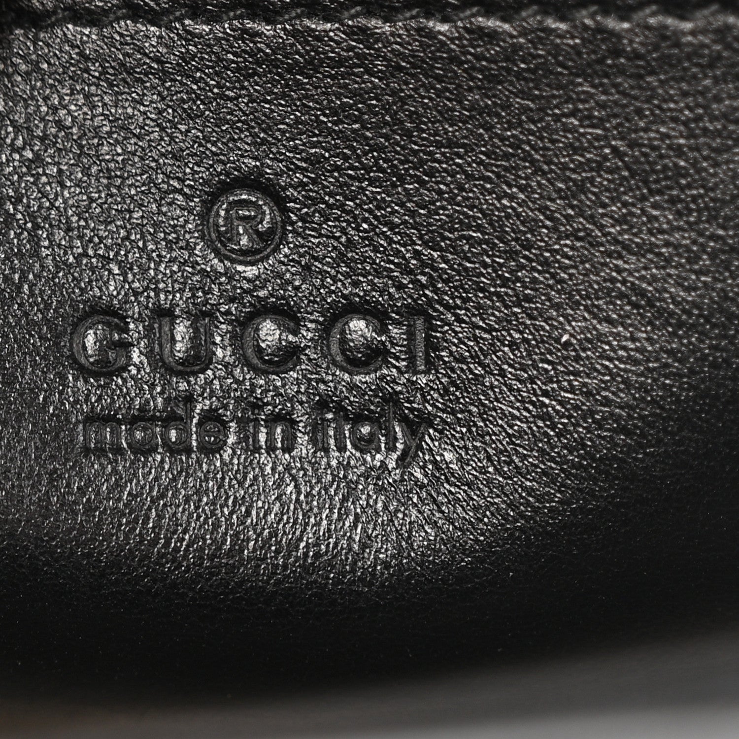 Gucci Calfskin GG Matelasse Small Slim Chain Shoulder Bag Black Natural 7 of 15