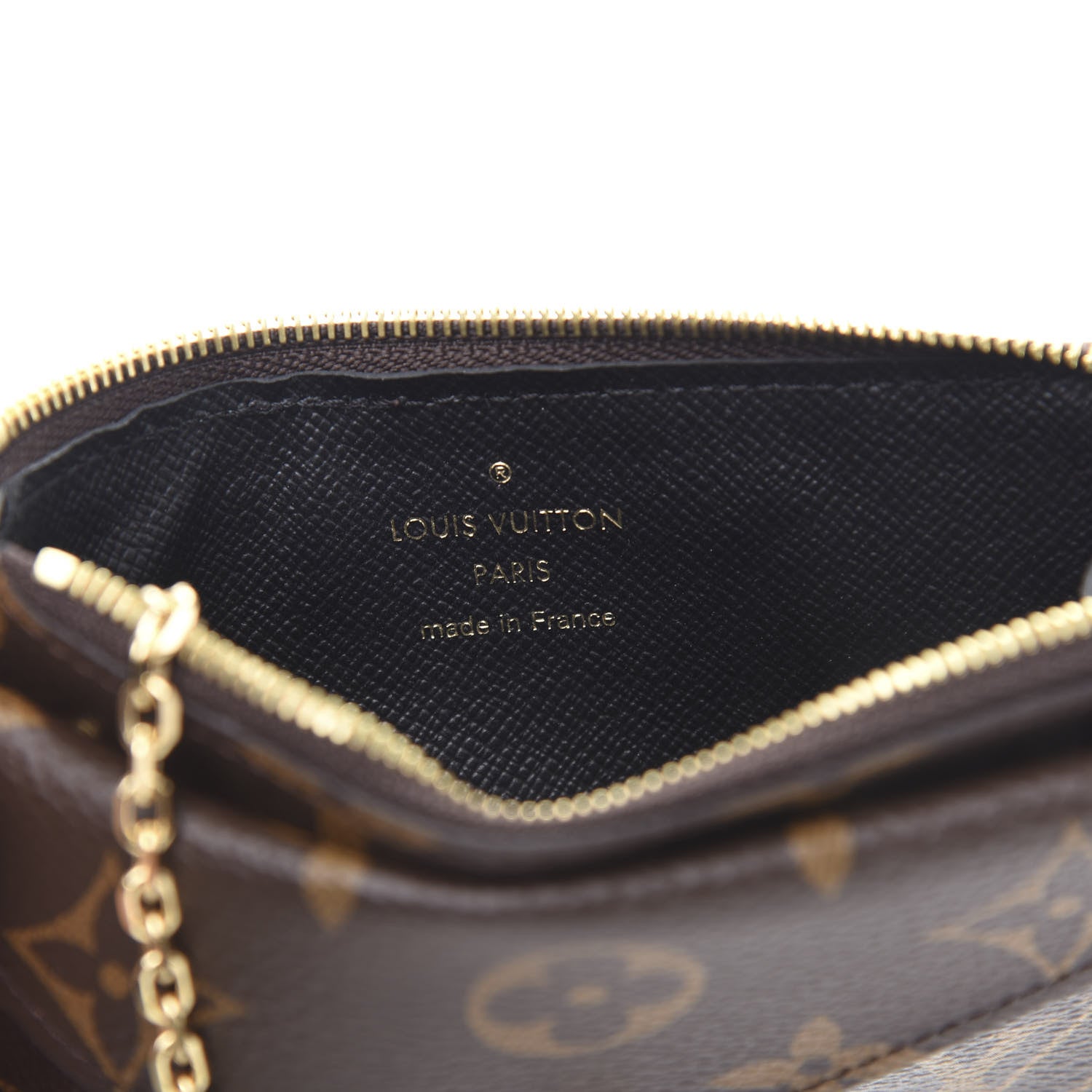Louis Vuitton Monogram Recto Verso Card Holder Black 9 of 10