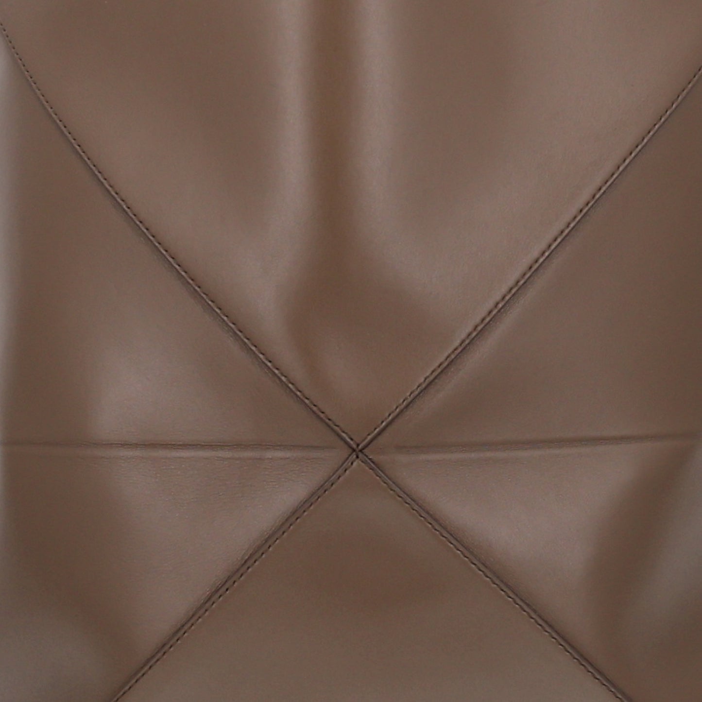 Shiny Calfskin Large Puzzle Fold Tote Khaki Green