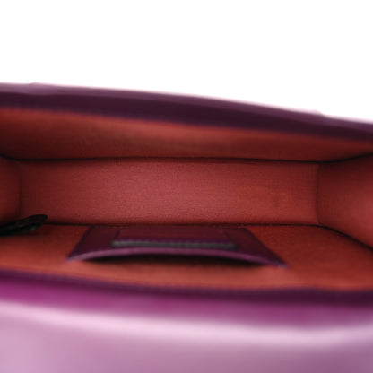 Bulgari Calfskin Small Serpenti Forever Snake Strap Crossbody Bag Purple 6 of 10