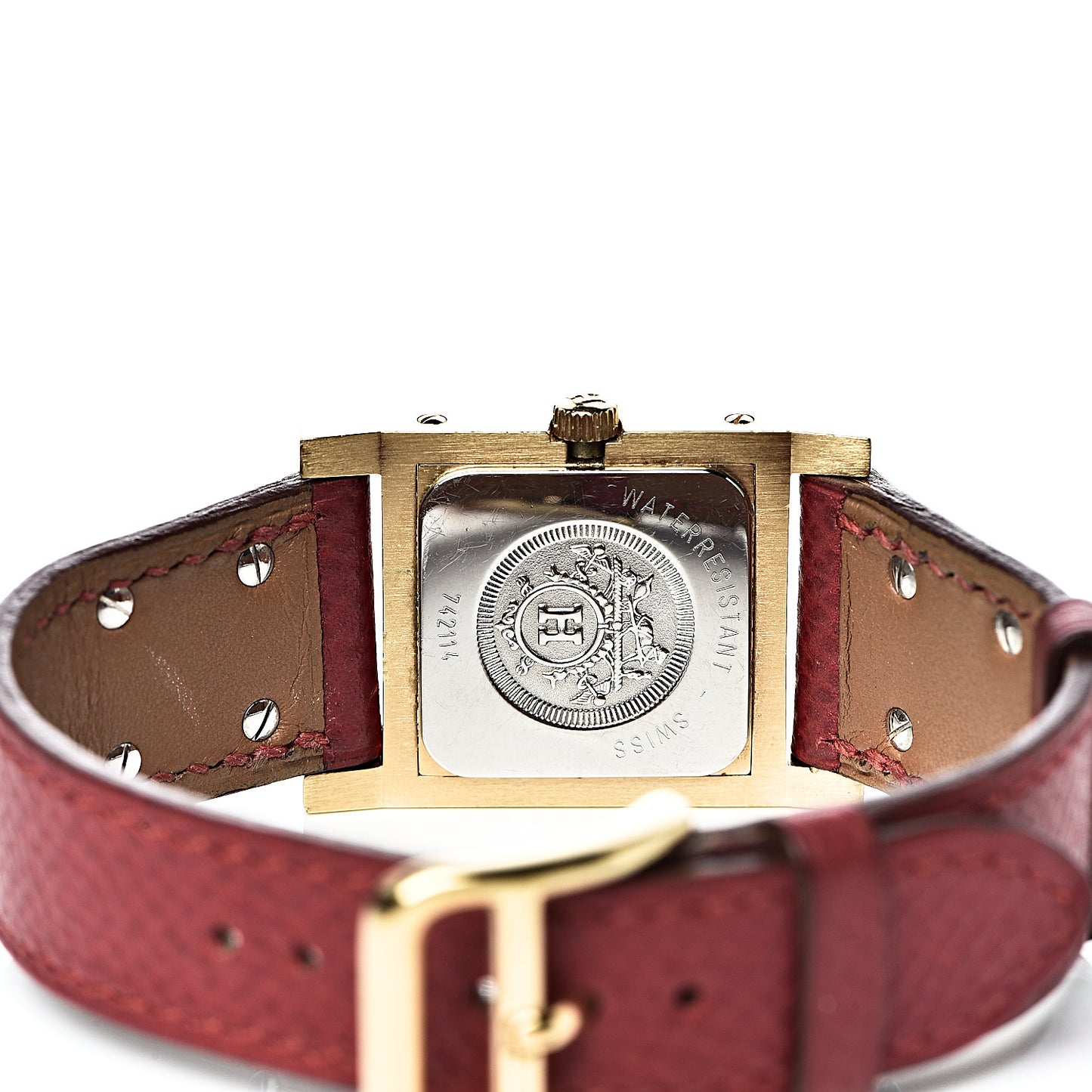 Stainless Steel Courchevel 23mm Medor Quartz Watch Rouge