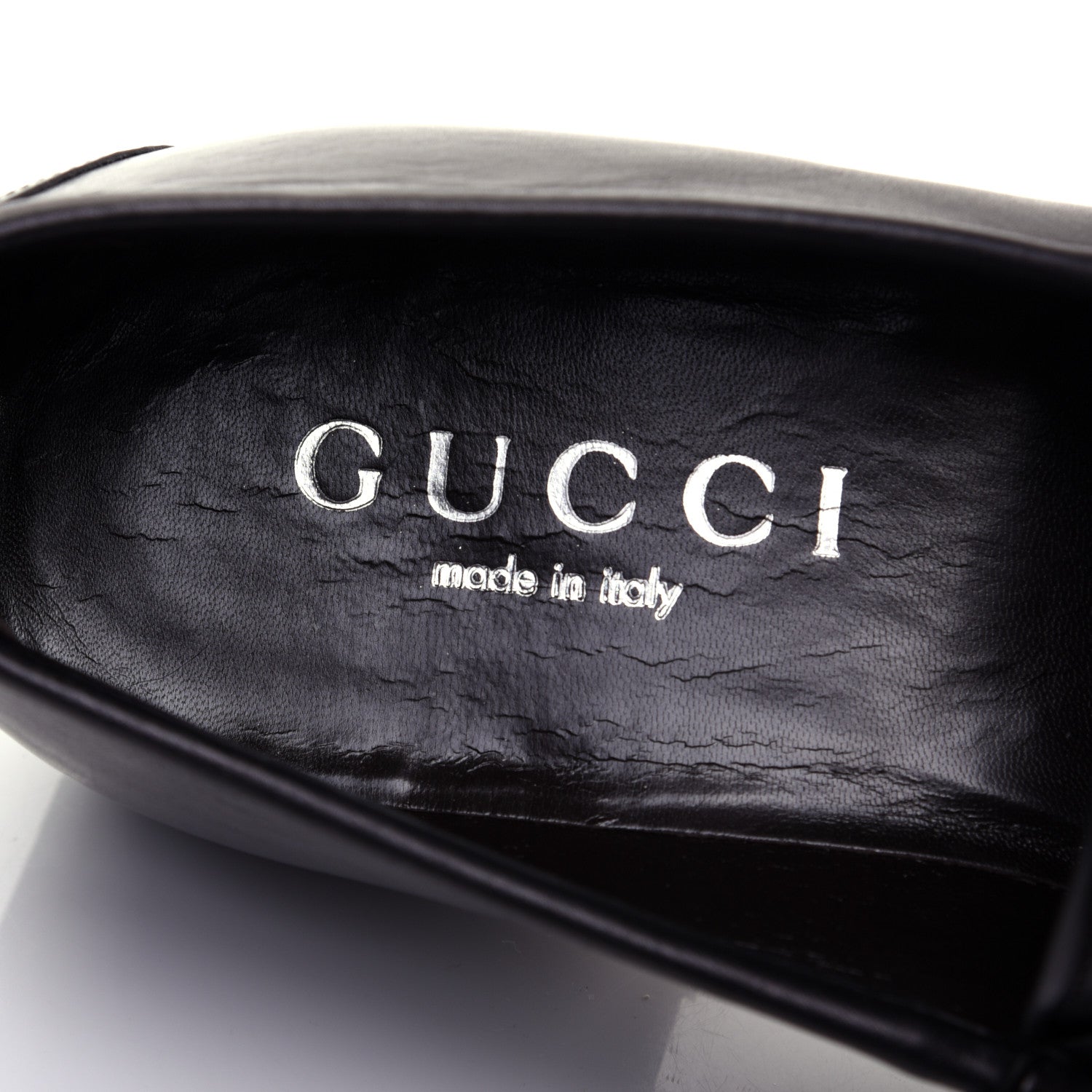 Gucci Calfskin Mens 1953 Horsebit Loafers 8 Black 7 of 13