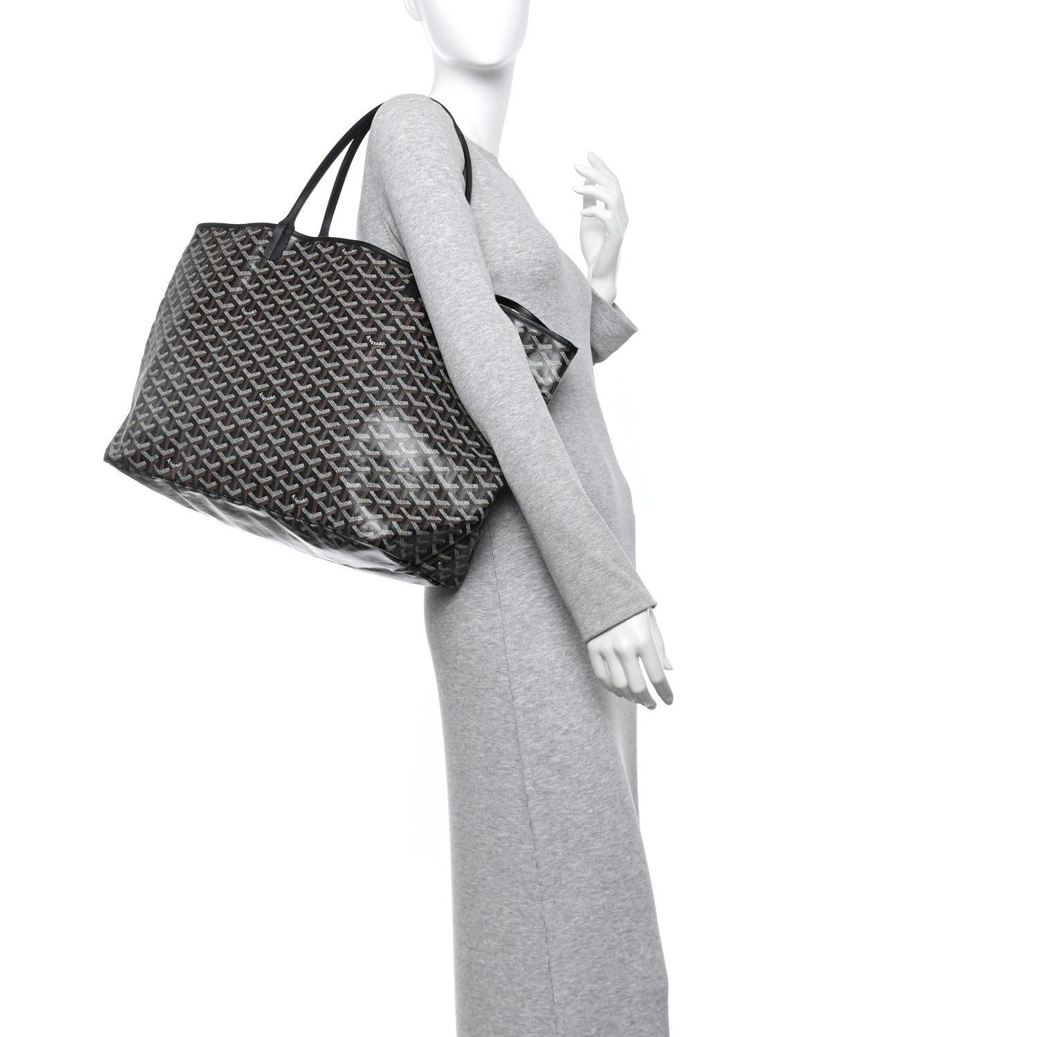 Goyard Goyardine Saint Louis GM Black 2 of 11