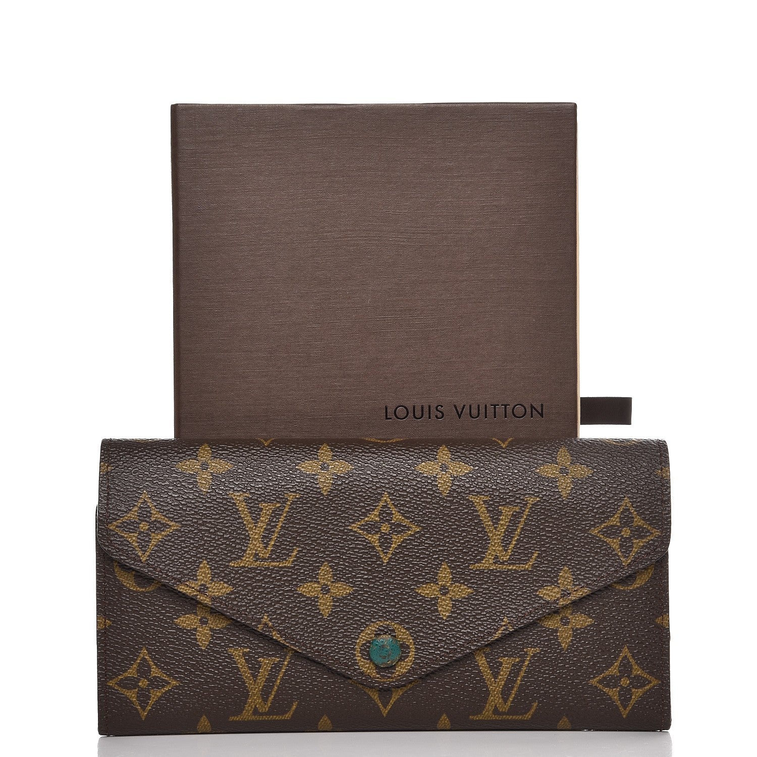 Louis Vuitton Monogram Josephine Wallet Vert 9 of 9